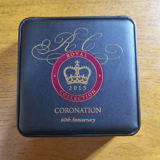 60th Coronation fine silver 50c 2013