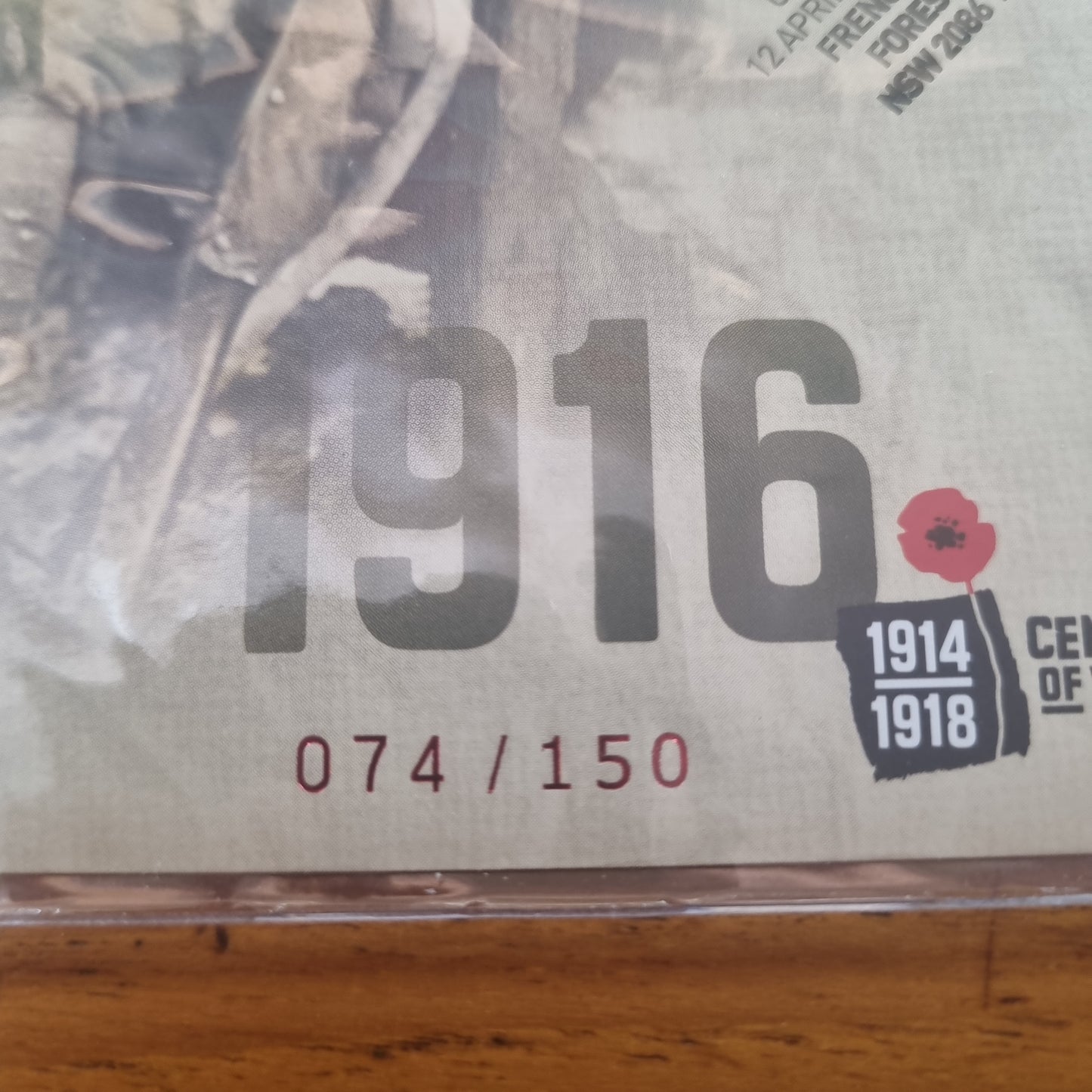 Letters from the Front Melbourne Stamp and Coin Show APTA PNC