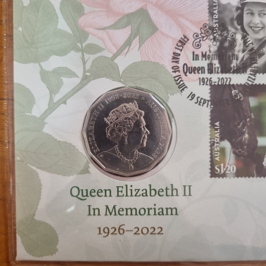 Queen Elizabeth II Memoriam 50c PNC 2023