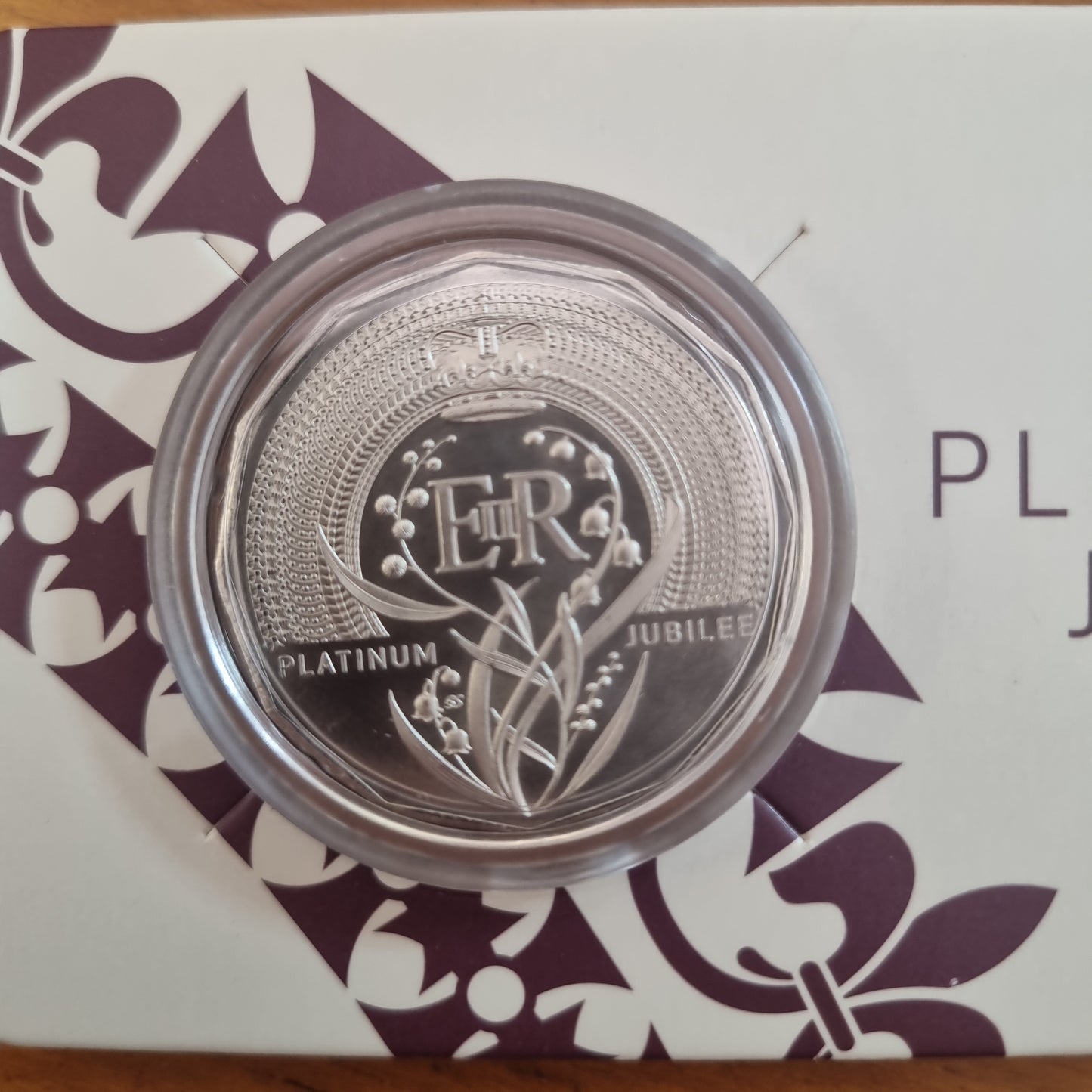 Platnium Jubilee 50c card 2022