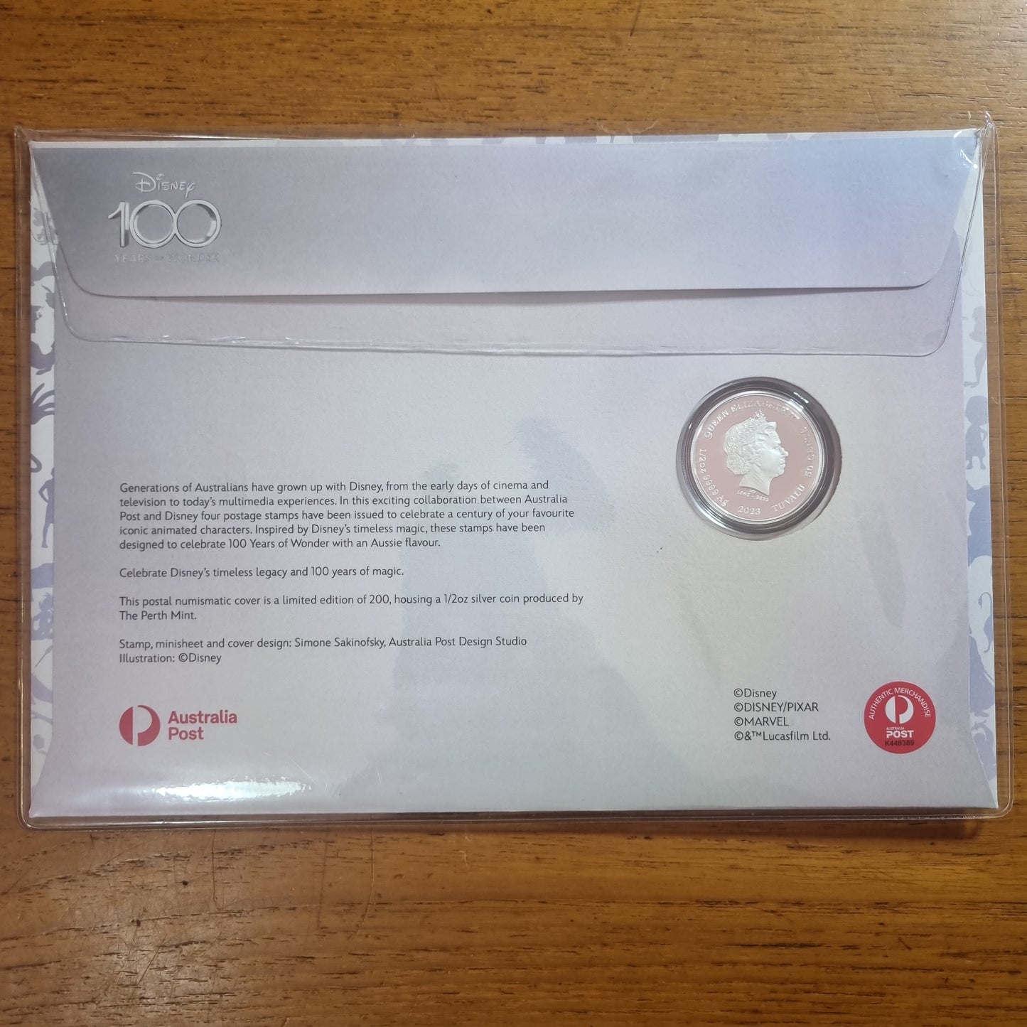 100 years of wonder - Disney 1/2oz Impressions 182/200