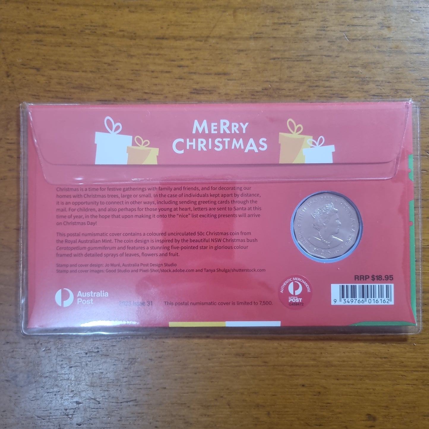 Merry Christmas 50c RAM PNC 2023