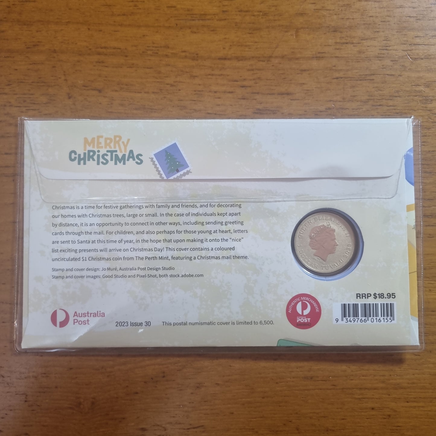 Merry Christmas $1 Perth Mint PNC 2023