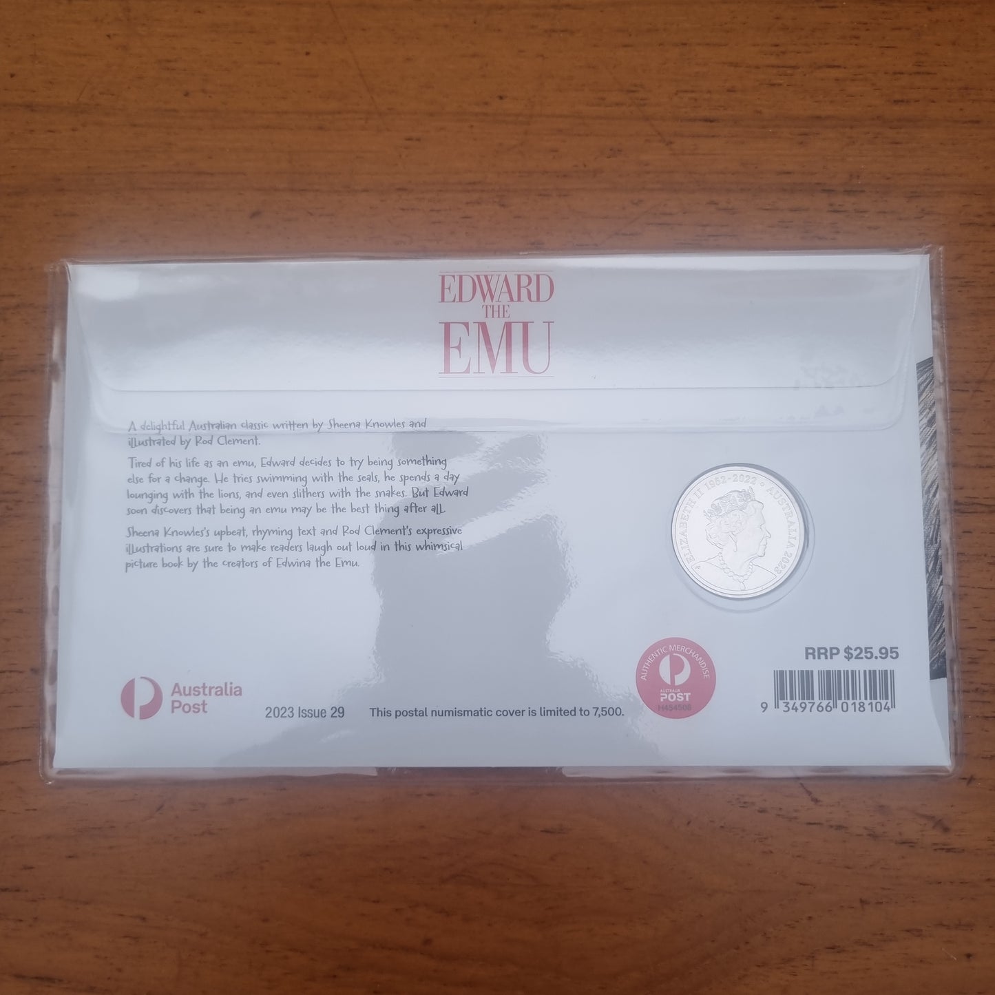 Edward the Emu 20c PNC 2023