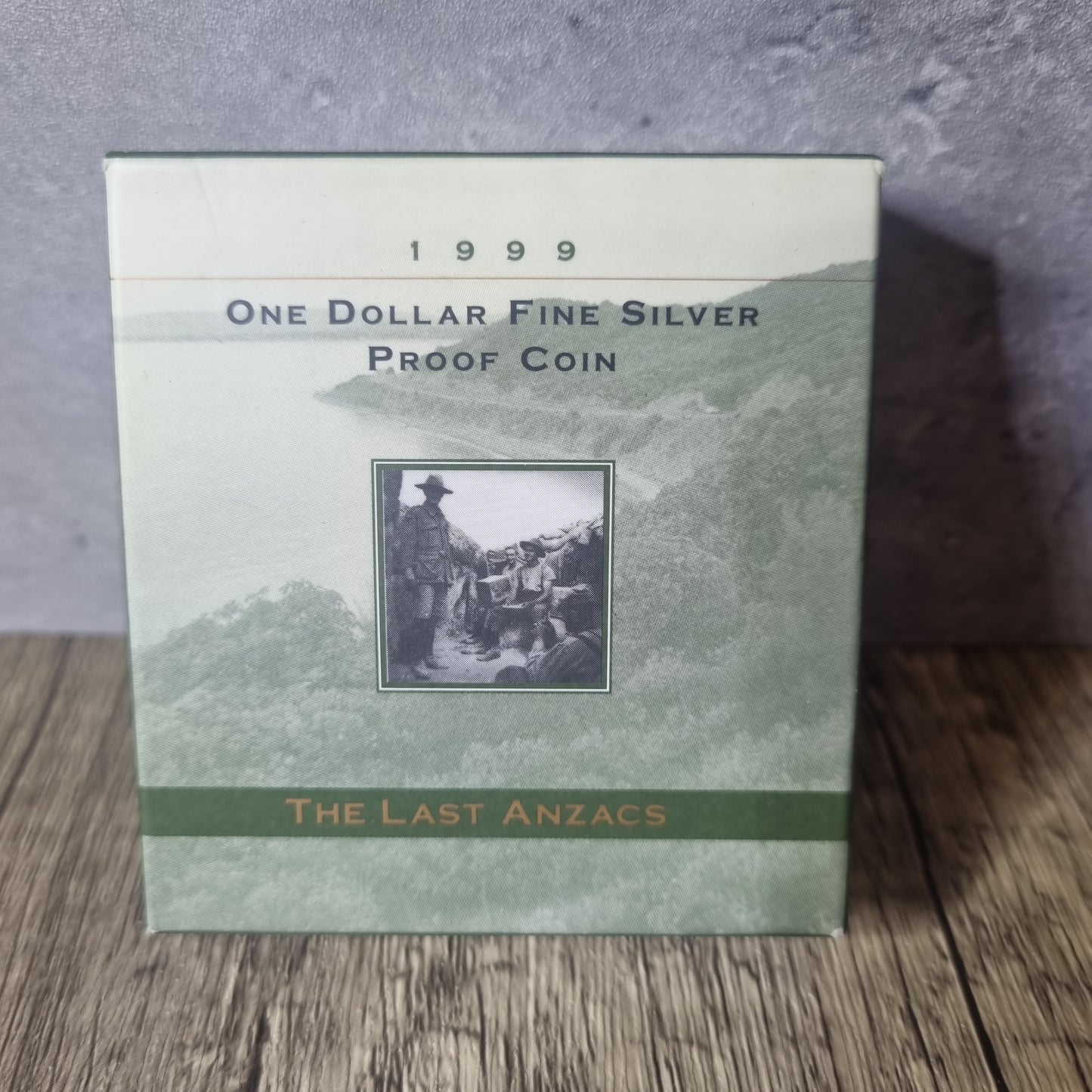 Last ANZACs 1999 Silver Proof $1