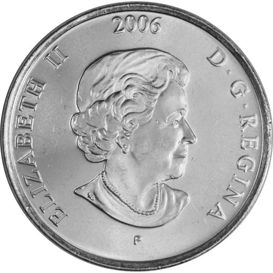 Canada 2006 Breast Cancer Awareness Quarter UNC 🎀