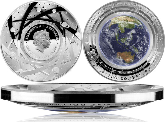 The Earth $5 Domed 2018