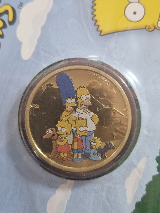 Simpsons coloured $1 pnc 2019