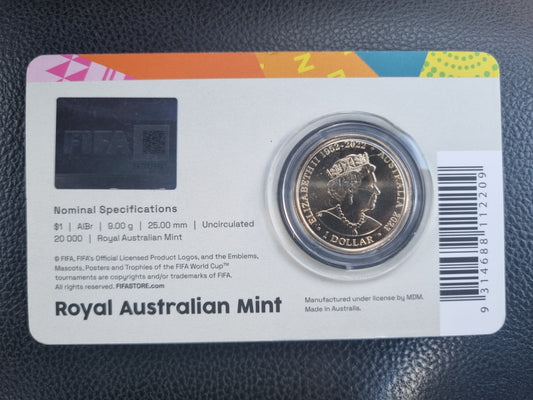 FIFA coloured $1 card