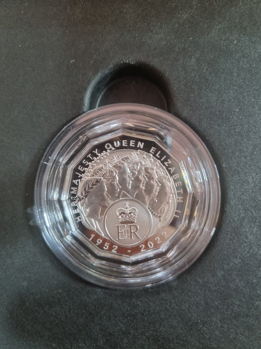 Elizabeth Regina 50c Proof 2023