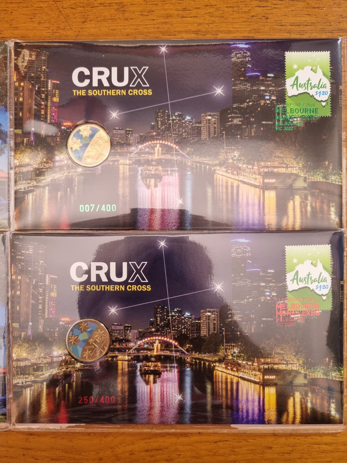 Melbourne Money Expo 2024 AusPost 4 PNC set