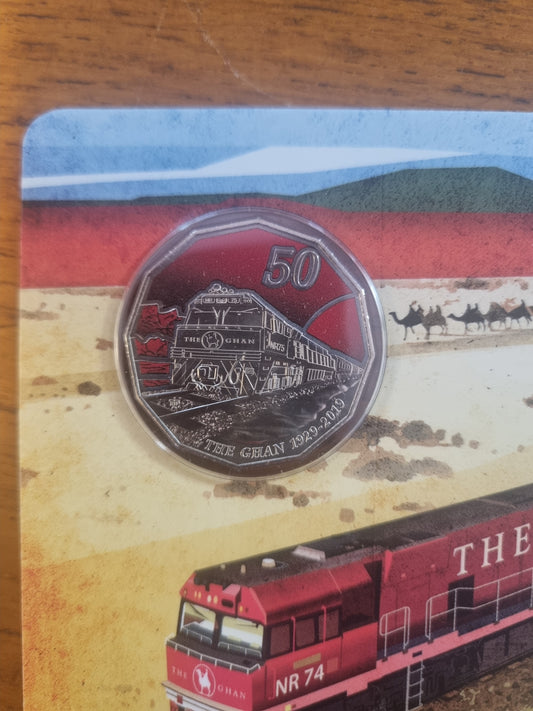 Ghan 50c 2019