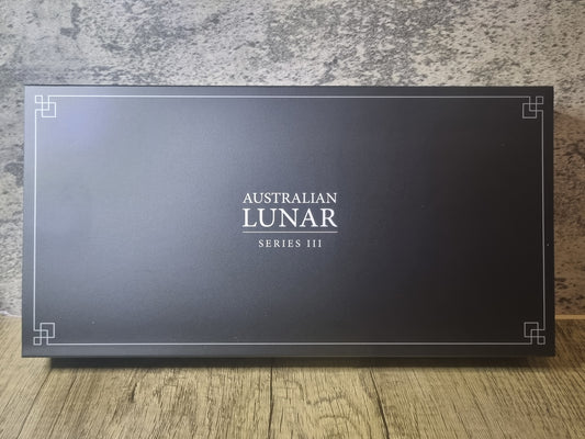 Lunar Dragon Coloured 1/2oz 10 coin silver set