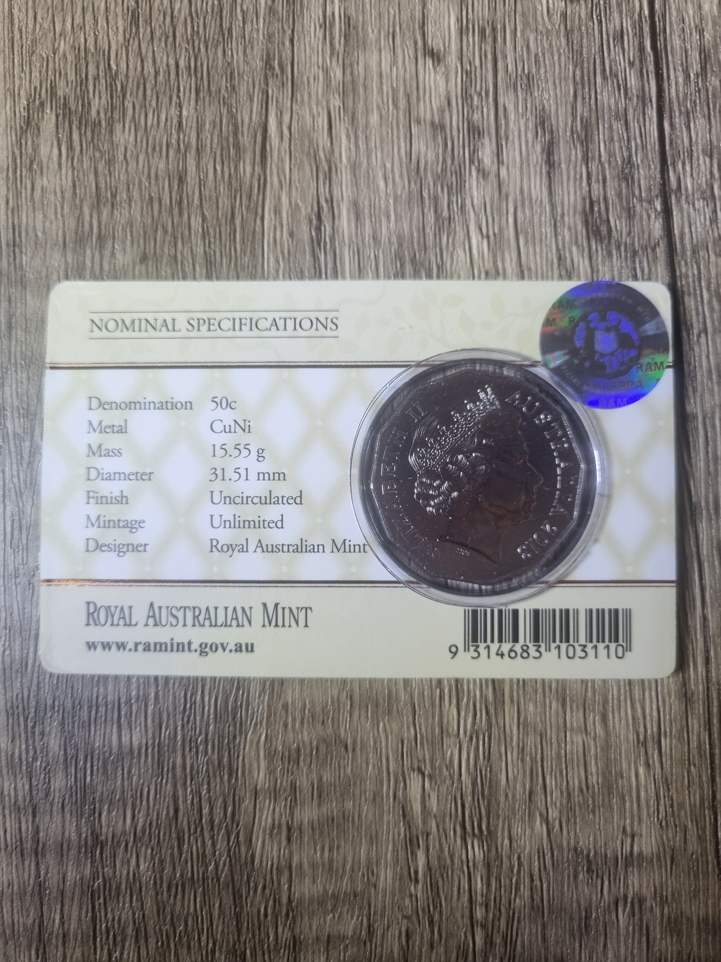 Royal First Born 50c 2013