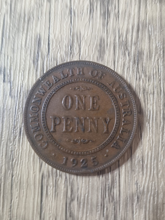 1925 Penny (Key Date)