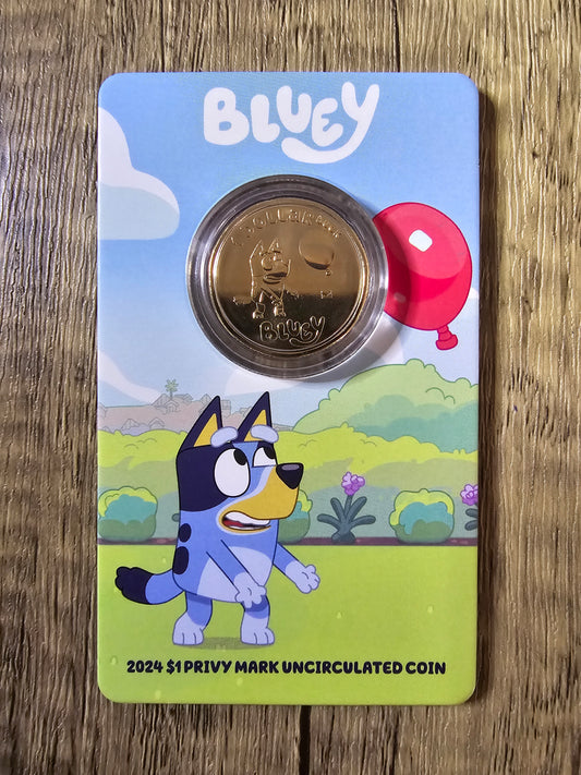 Bluey $1 Privy Mark Coin Set (10 cards)