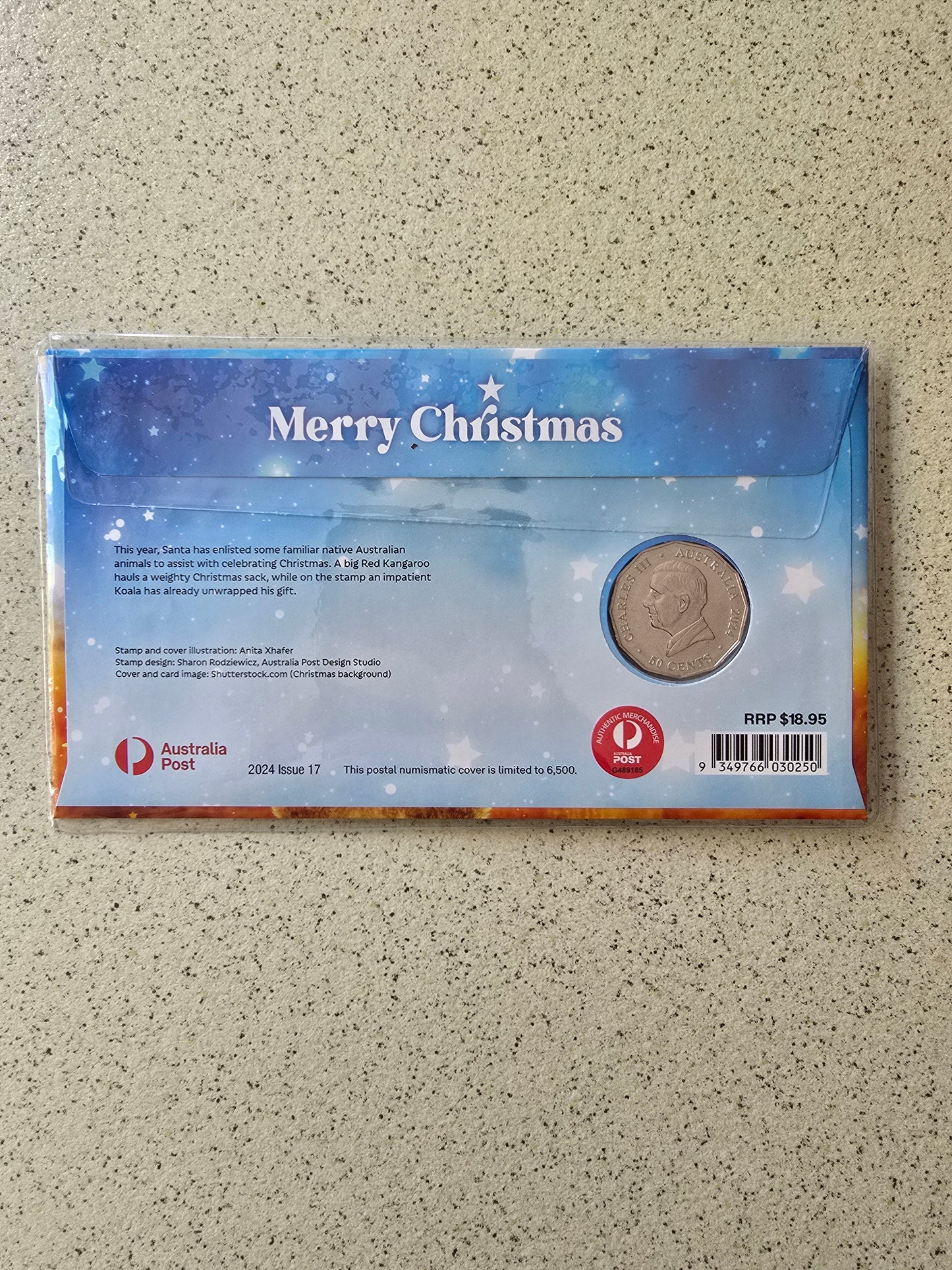 Christmas 50c RAM PNC 2024