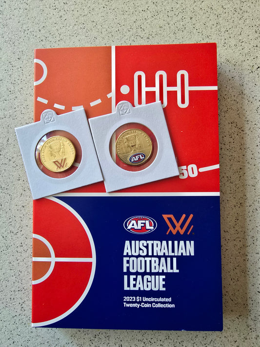 AFL 2023 Coloured Premiership Cup $1 pair