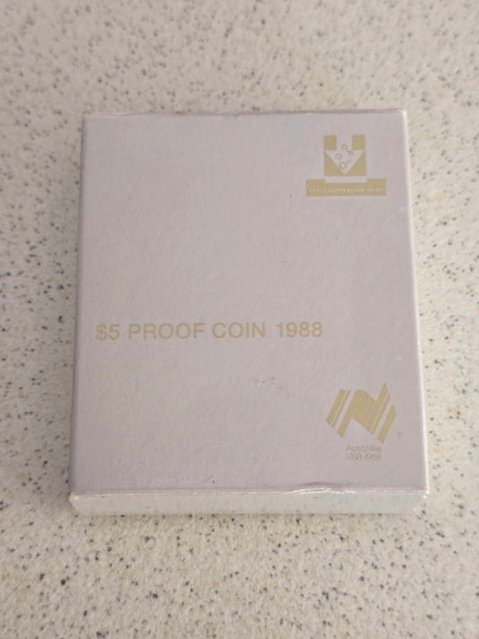 1988 $5 Proof AlBr