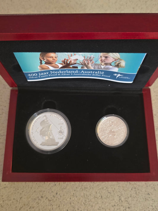 Duyfken Silver Proof Set (2 coin set)