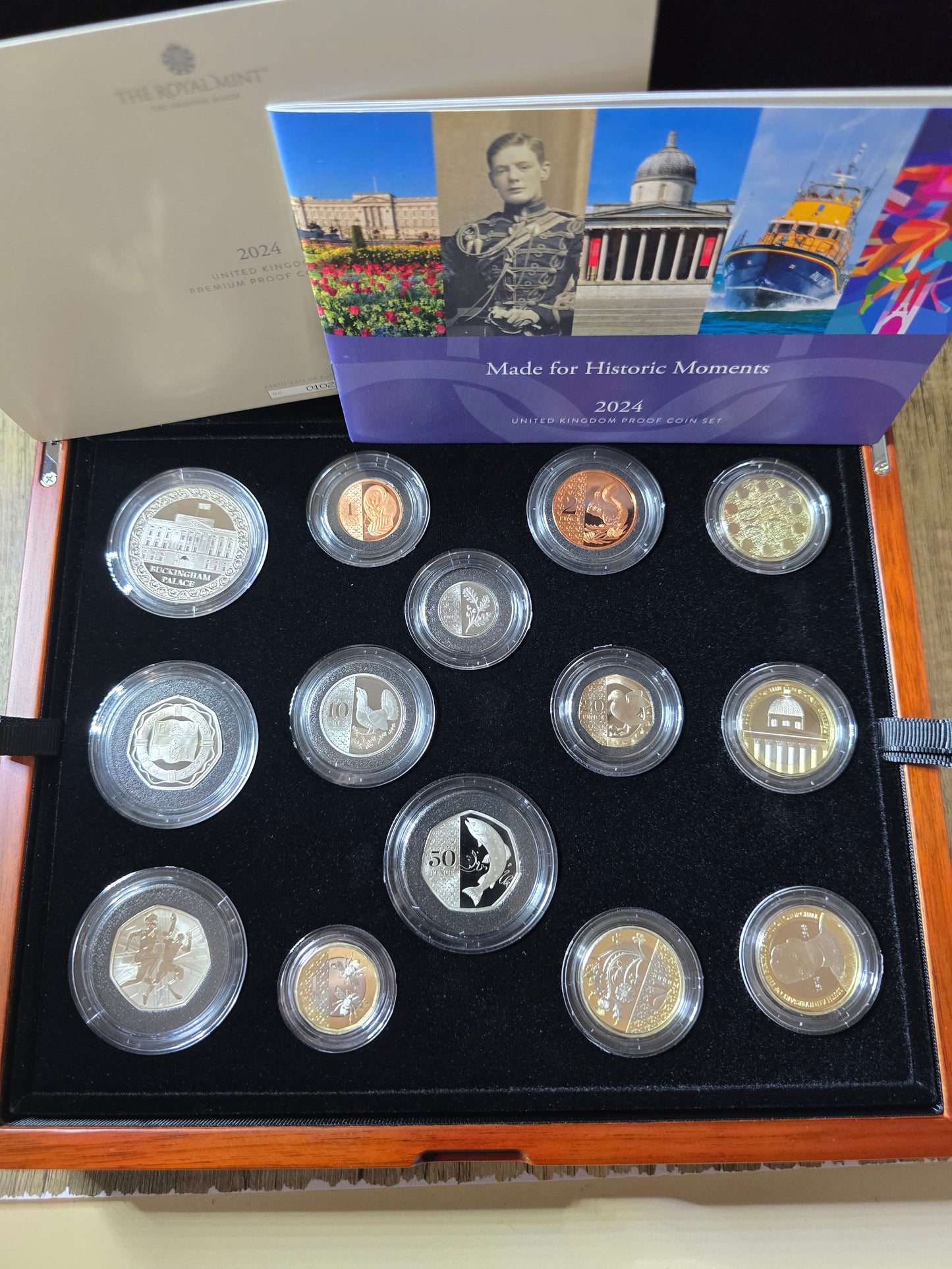 Premium Proof Coin Set UK 2024