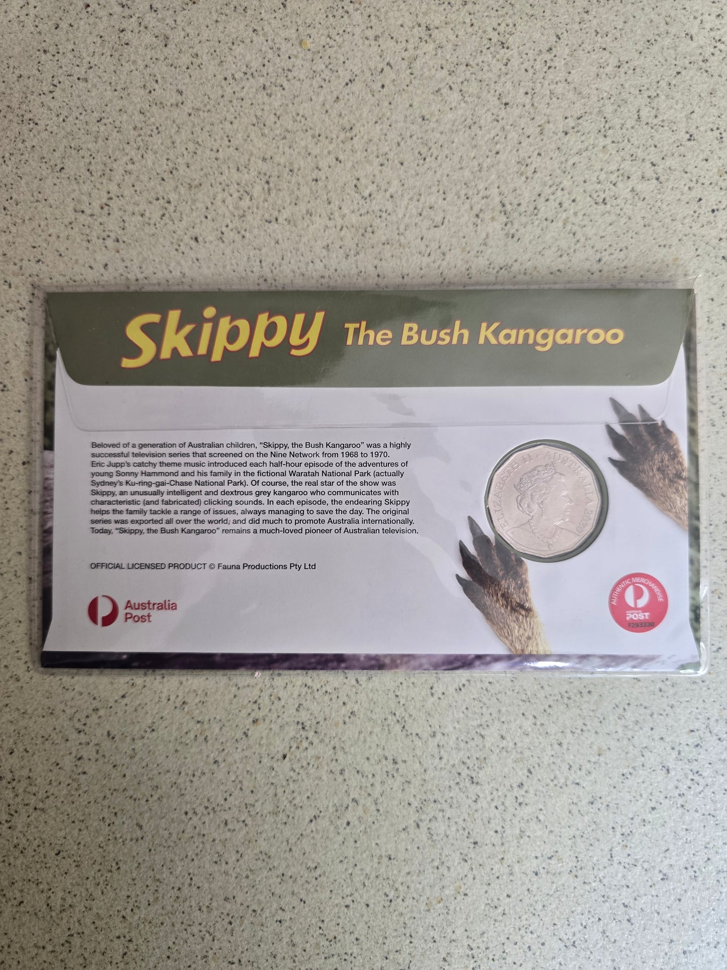 Skippy Coloured 50c ANDA PNC 2020