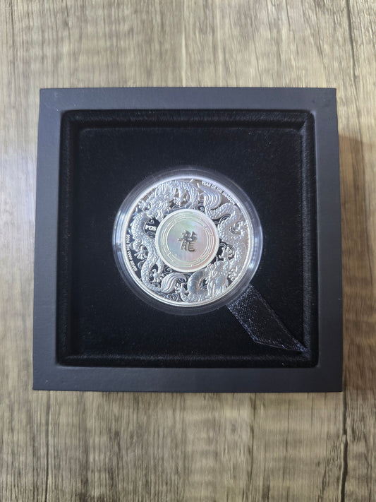 Double Dragon & Pearl Proof 2oz