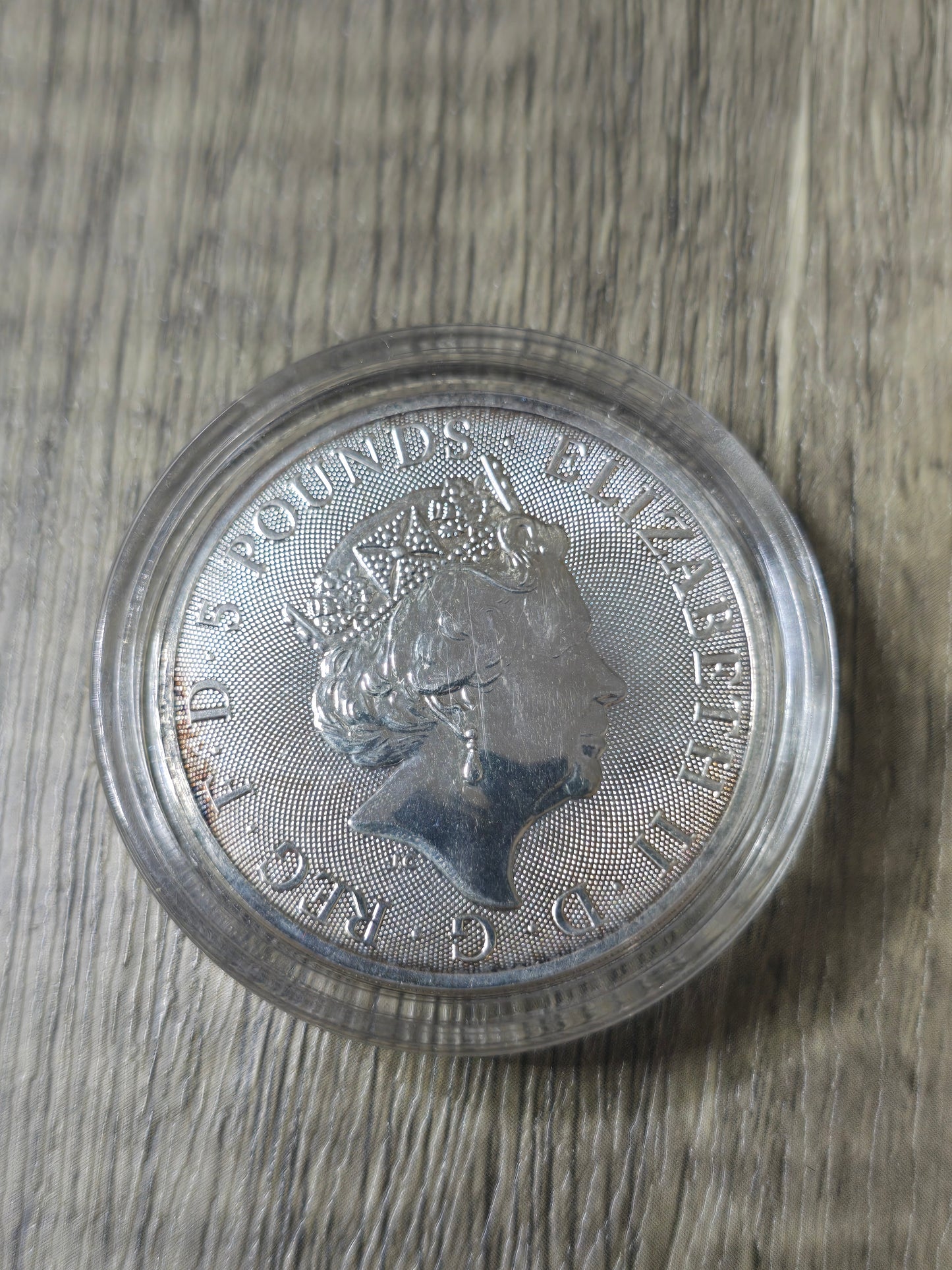 White Greyhound of Richmond (Queens Beasts) 2oz 2021