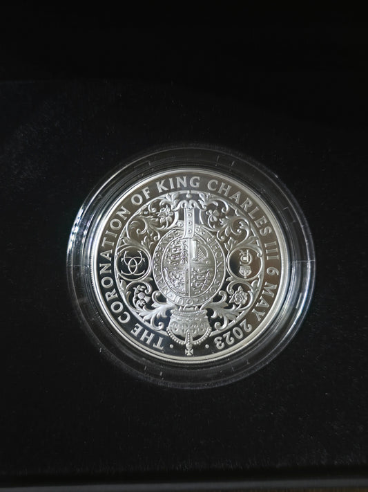 King Charles Coronation £2 Silver 1oz Silver Proof 2023 Royal Mint