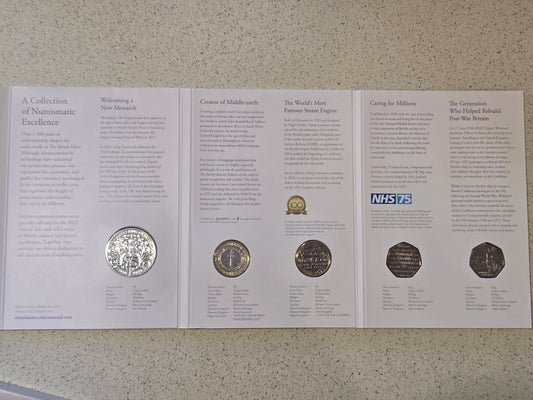 2023 UK Royal Mint Commemorative Set