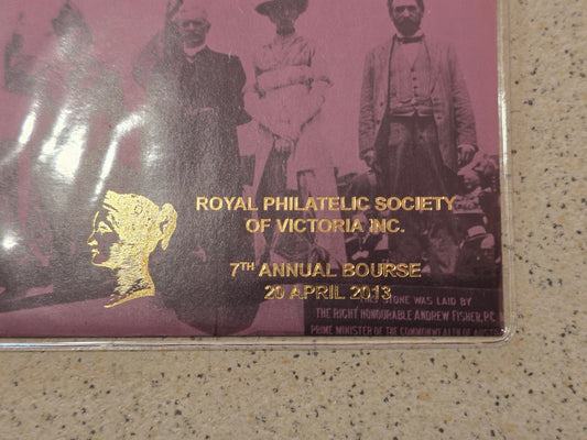 Centenary of Canberra 20c Royal Philatelic Overprint 2013