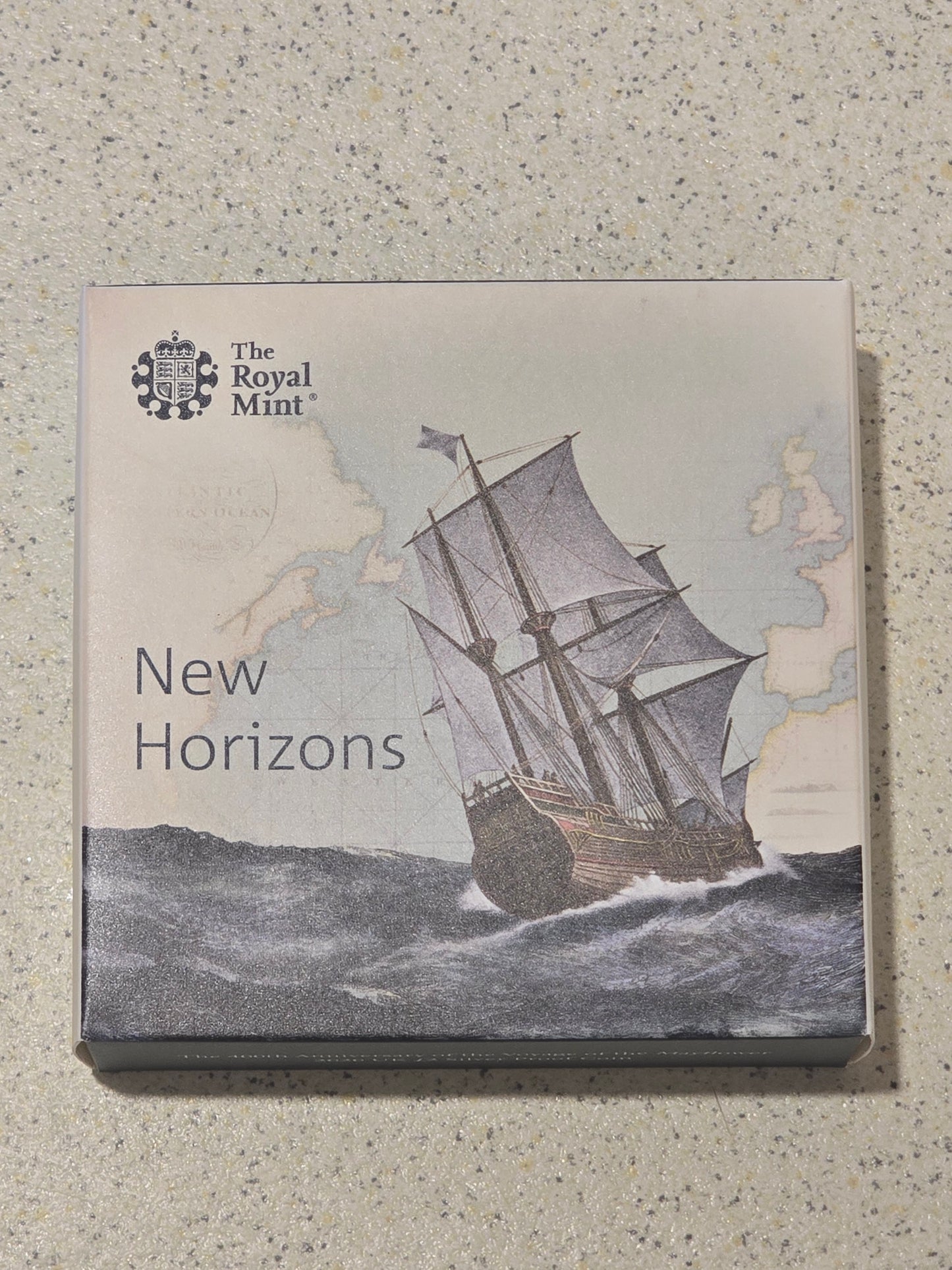 New Horizons - Mayflower 400th Anniversary silver proof £2 UK 2020