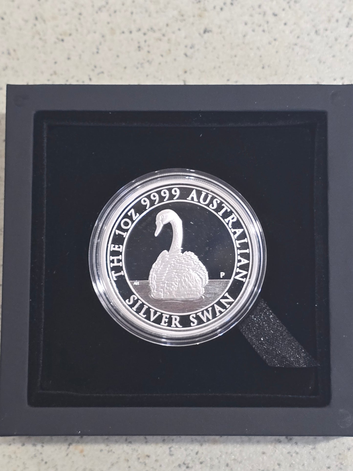 Swan 1oz silver proof 2023
