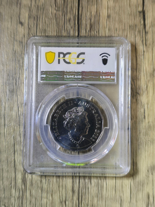 Lunar Rabbit Envelope Privy 50c MS68