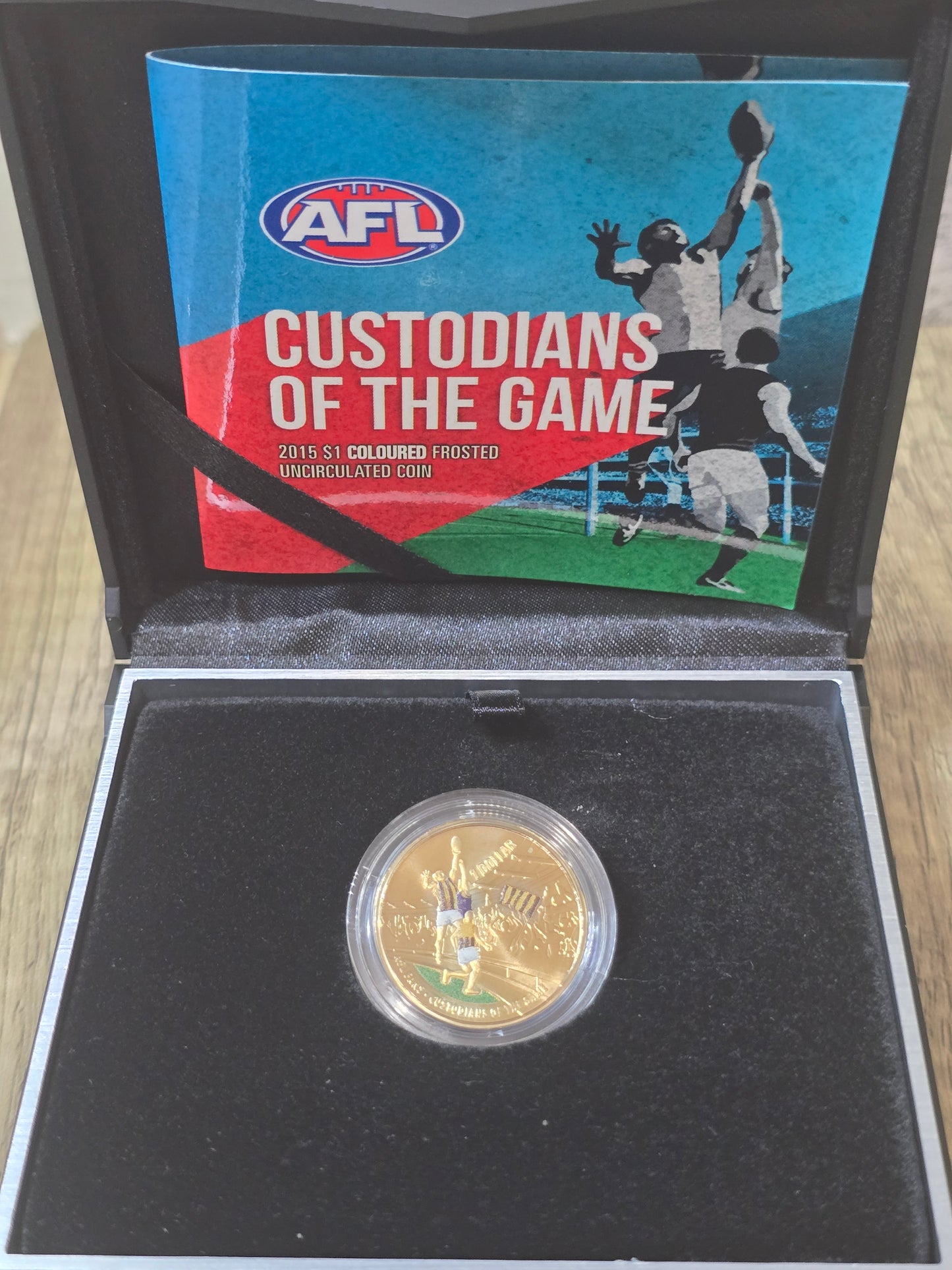 AFL Colour Frosted AlBr $1 2015