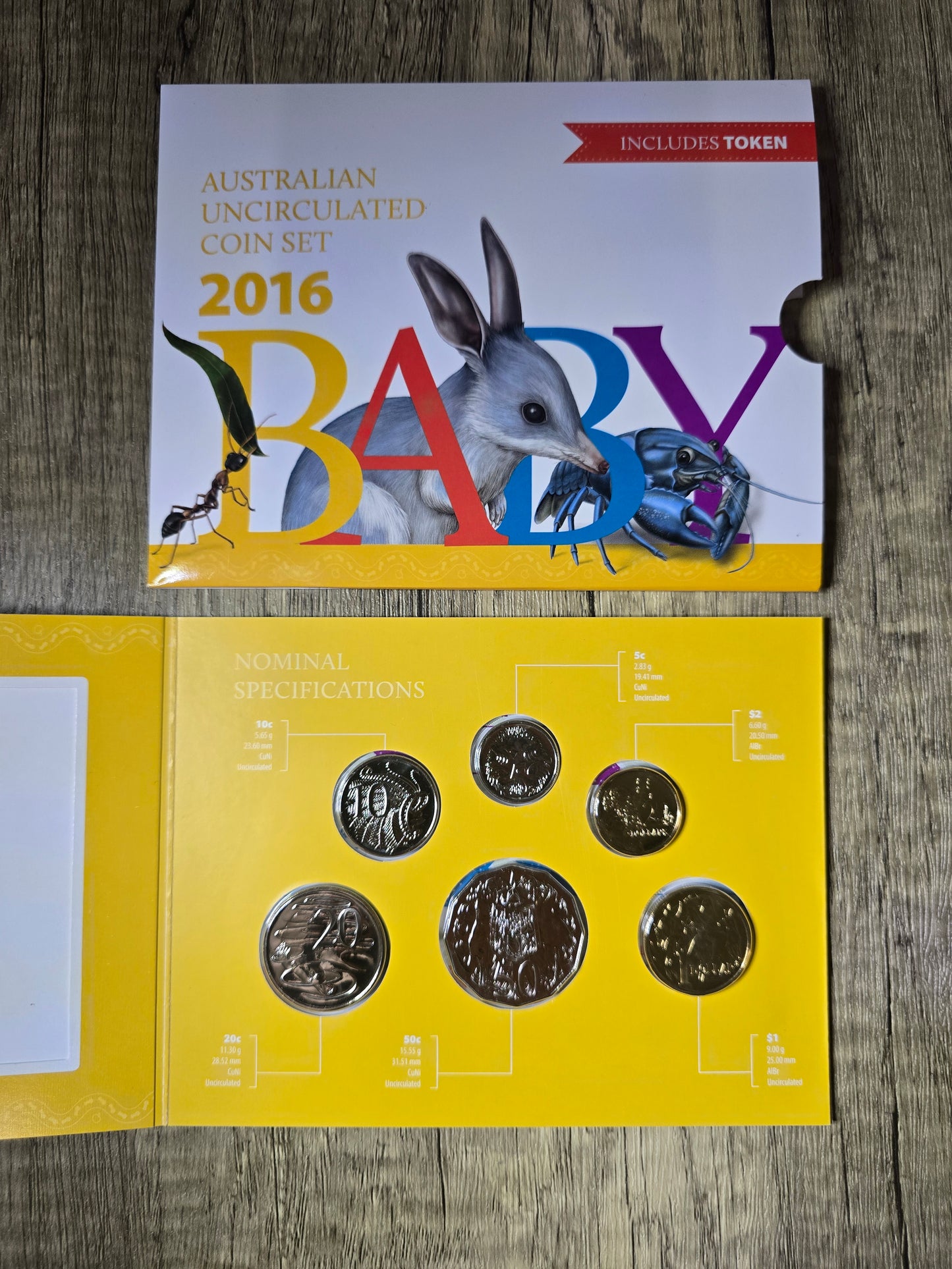 2016 baby coin set
