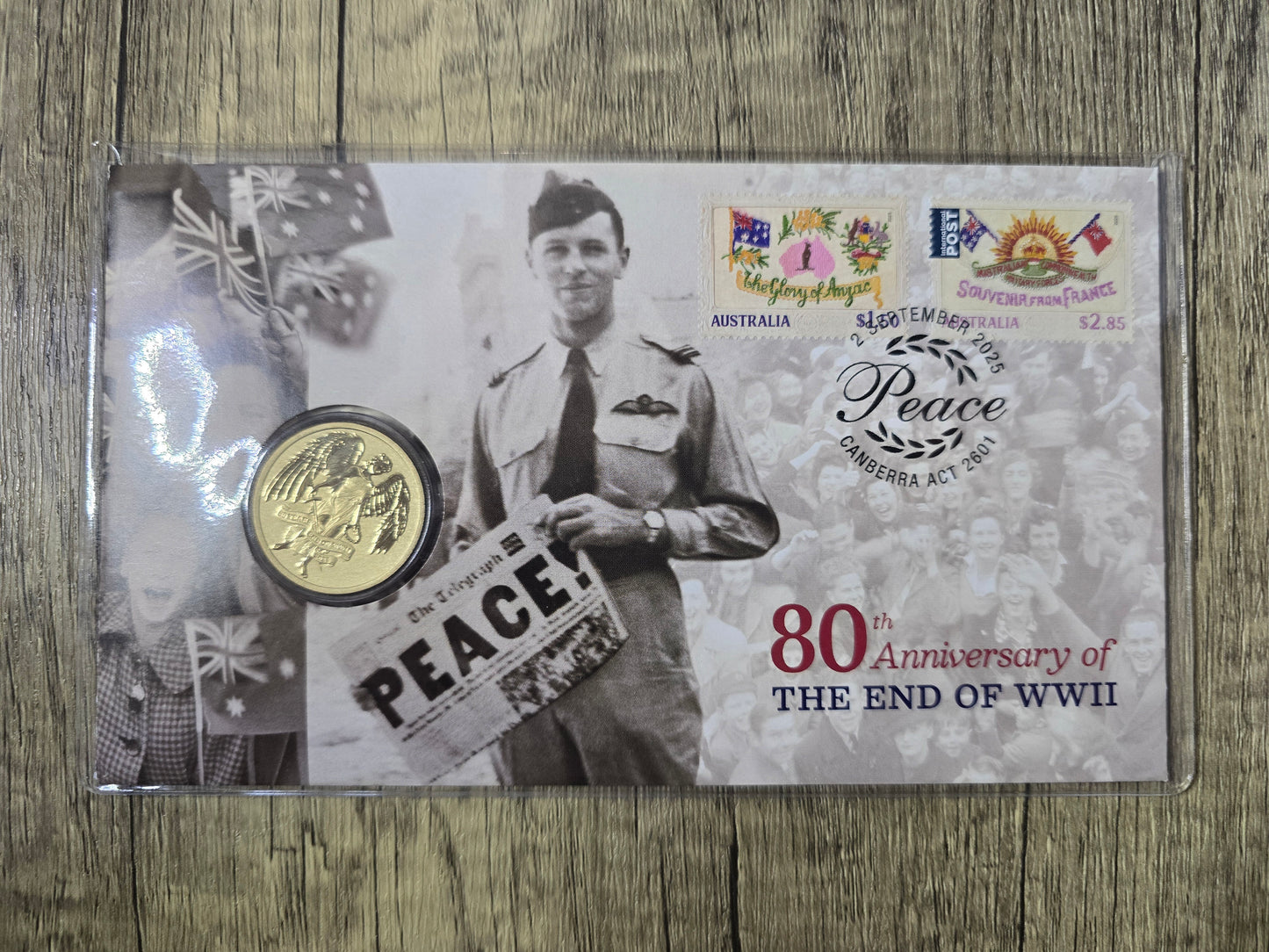 80th Anniversary of WW2 pnc