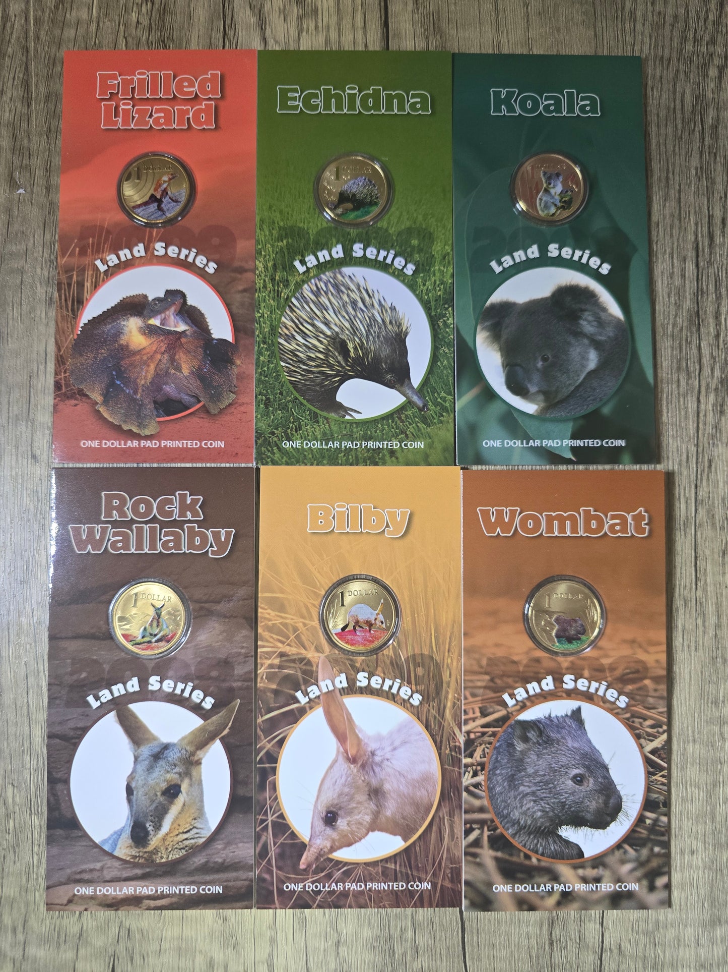 Land Series $1 (6 card set)