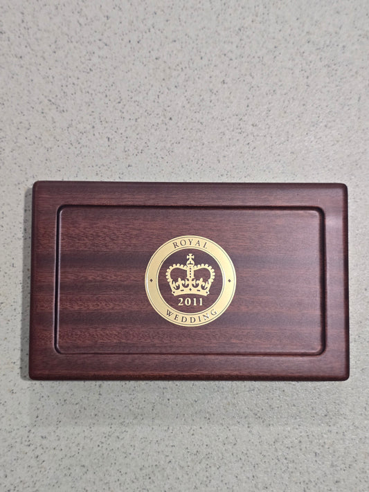 Royal Wedding 50c proof set 2011