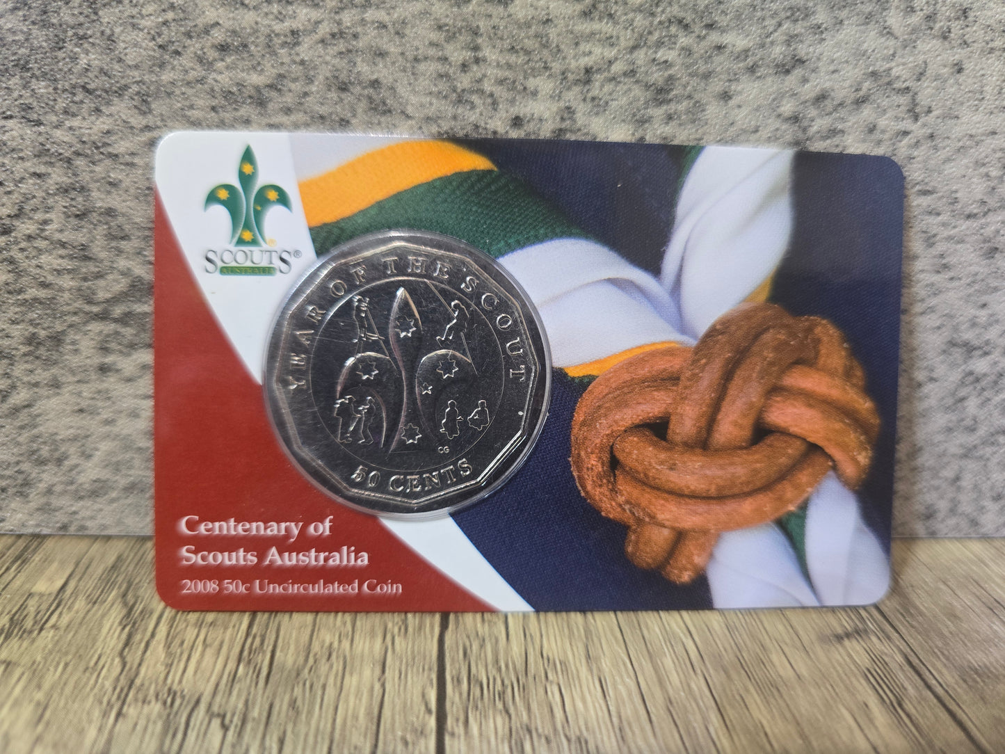 Scouts 50c card