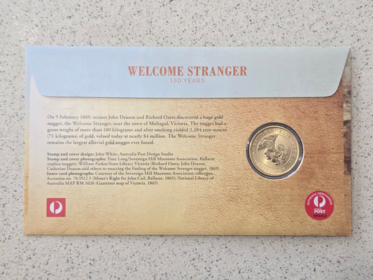 Welcome Stranger $1 Melbourne Money Expo 2019 (Day 2 pnc)
