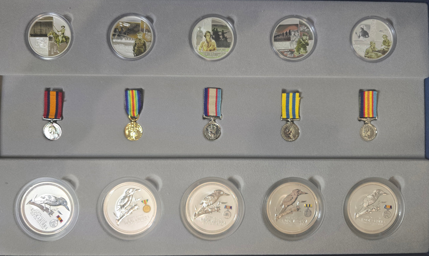 Australians At War (15oz set)