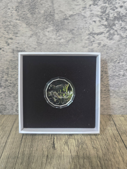 Lunar 50c International Box Release RAM - 2015 Goat (Tetra-Decagon Series)