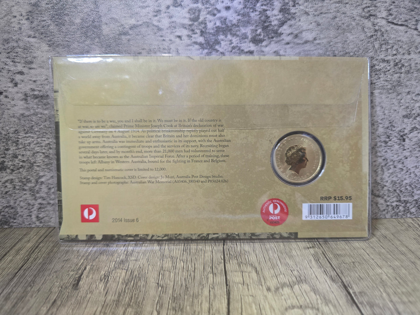 War Declared $1 PNC 2014