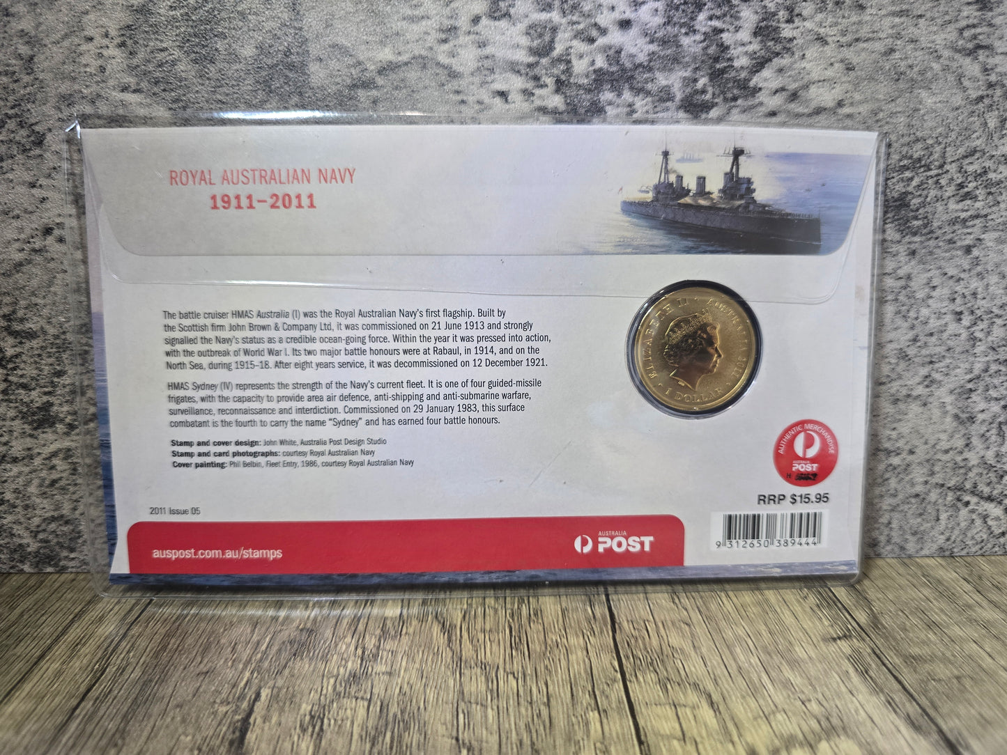 Royal Navy $1 PNC