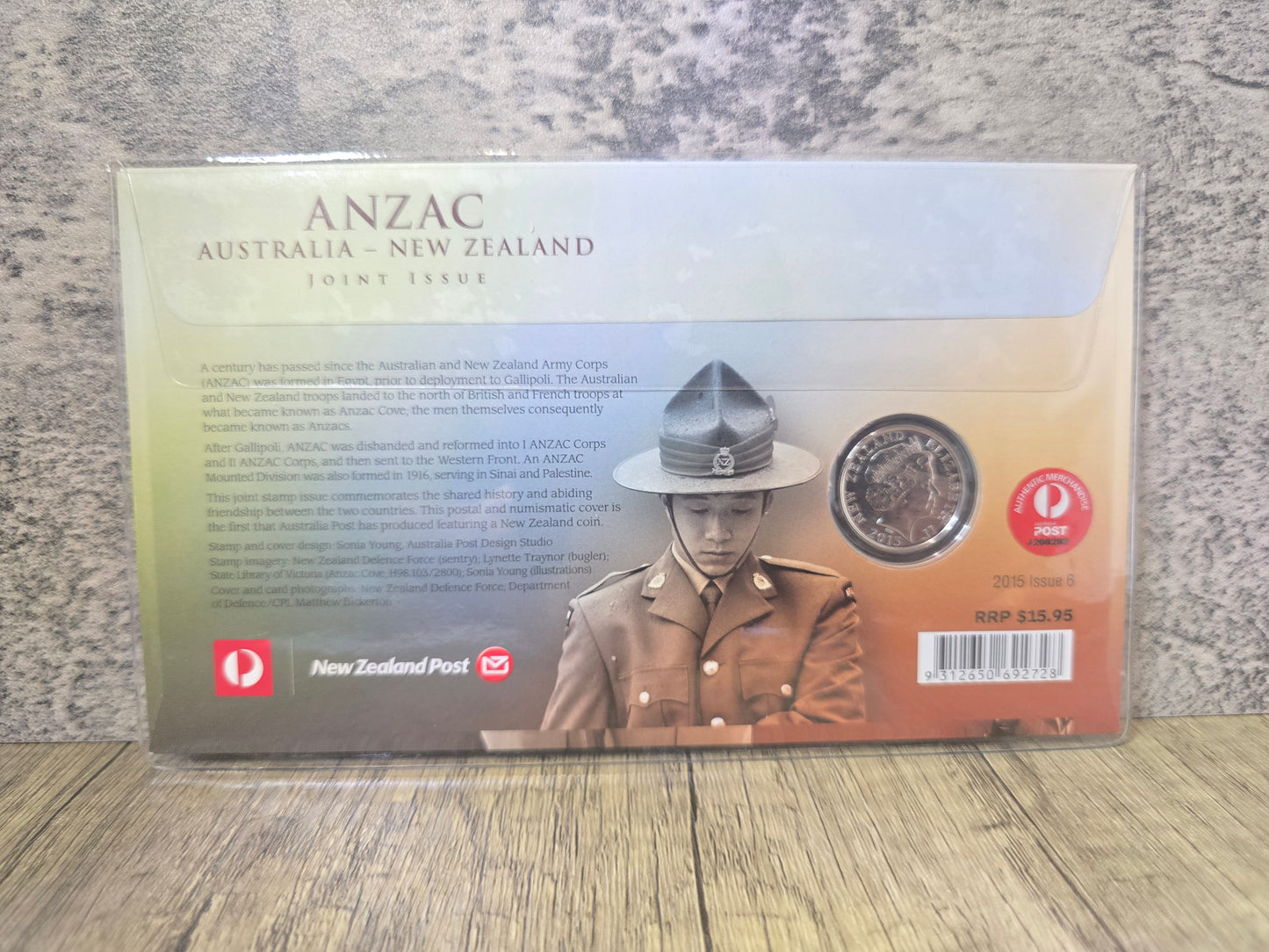 Anzac Joint Issue (Australia / New Zealand) 50c 2015