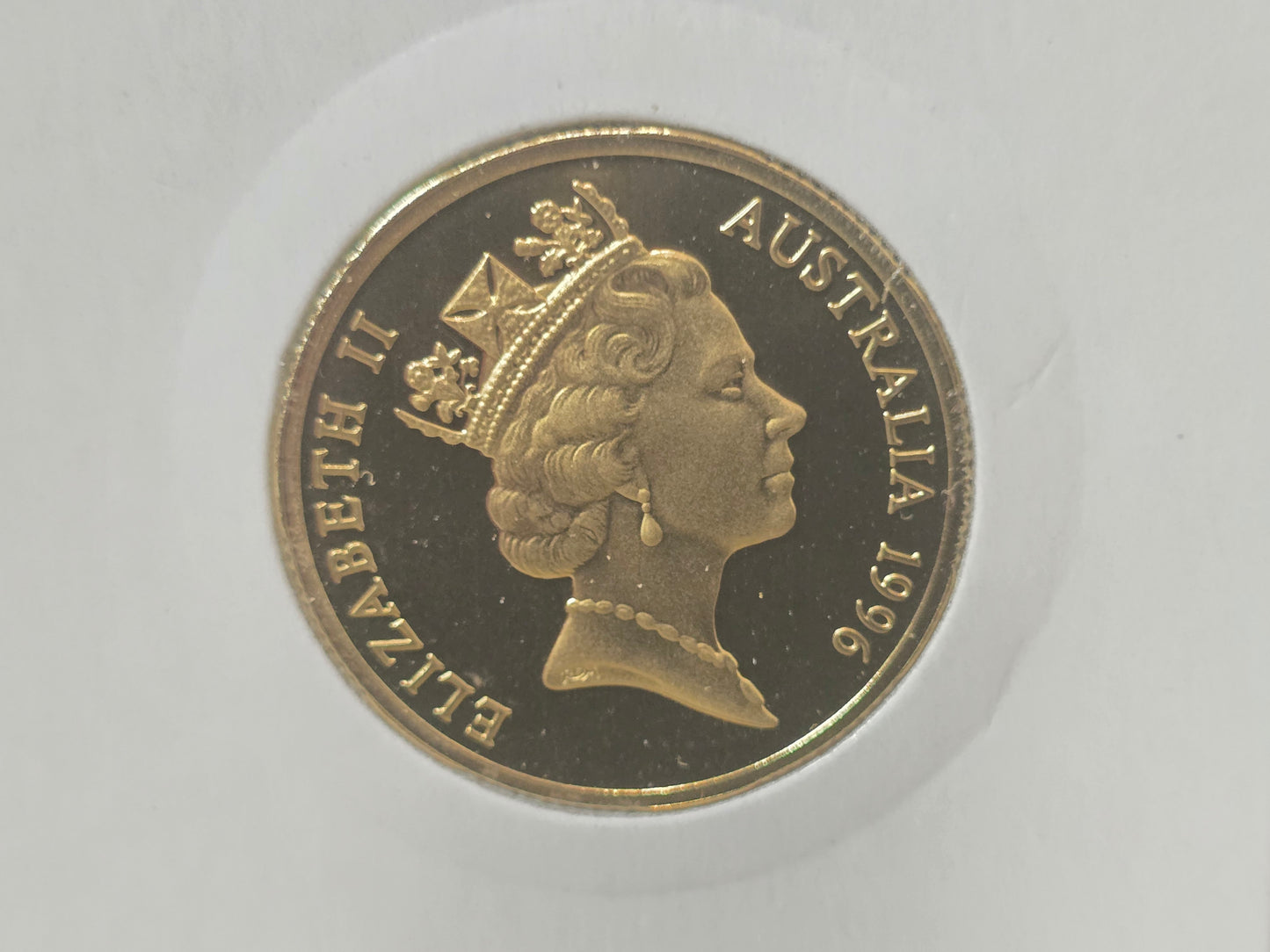 1996 Henry Parkes $1 Proof