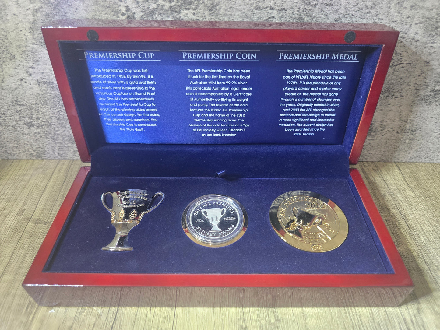 AFL 2012 Premiership Cup 1oz This Is Greatness