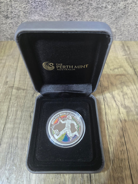 Brazil World Cup 2014 ½oz proof