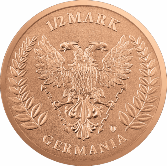 Germania Mint 1/2oz copper